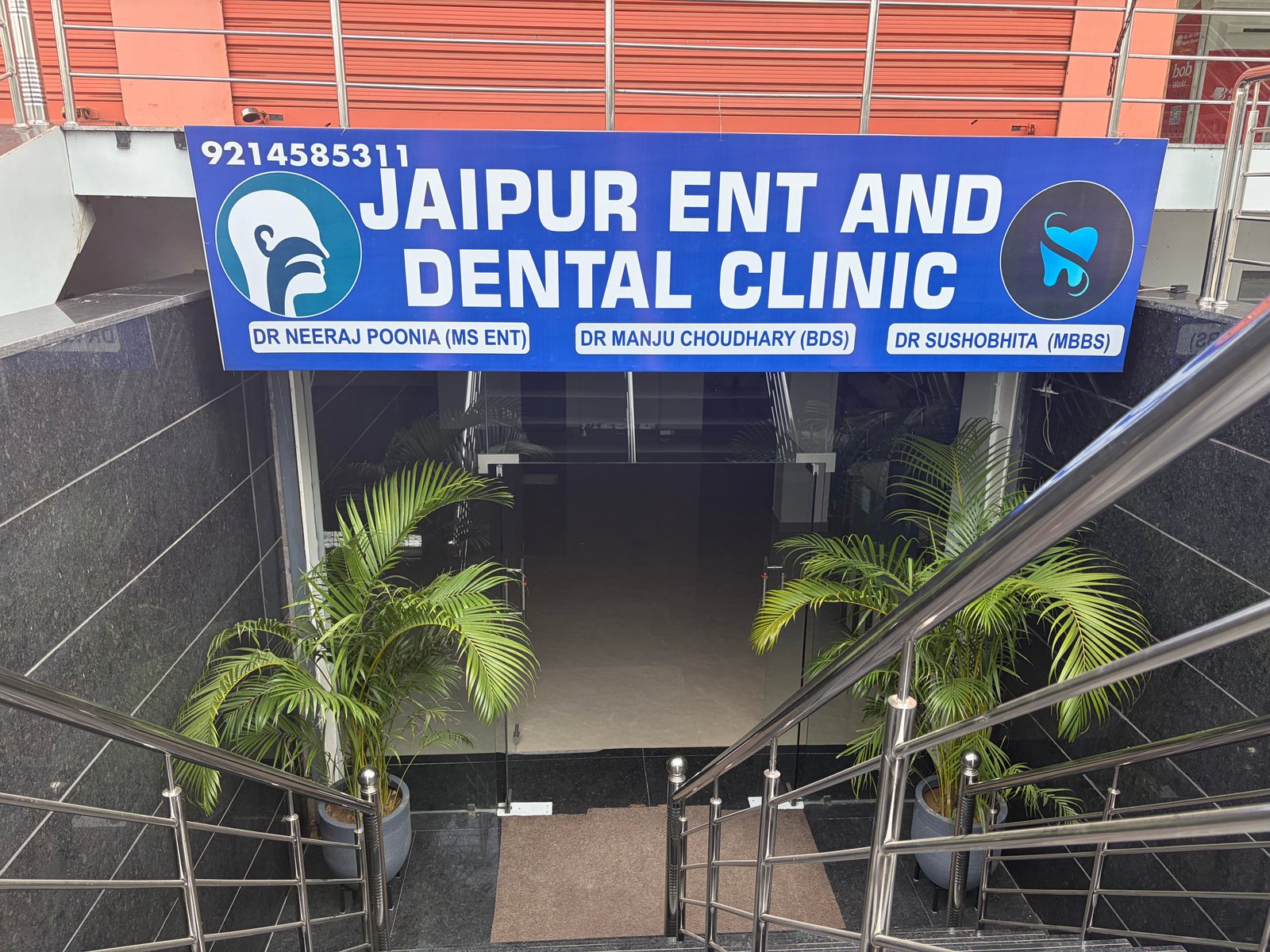 Jaipur ENT and Dental Clinic Exterior & Entrance